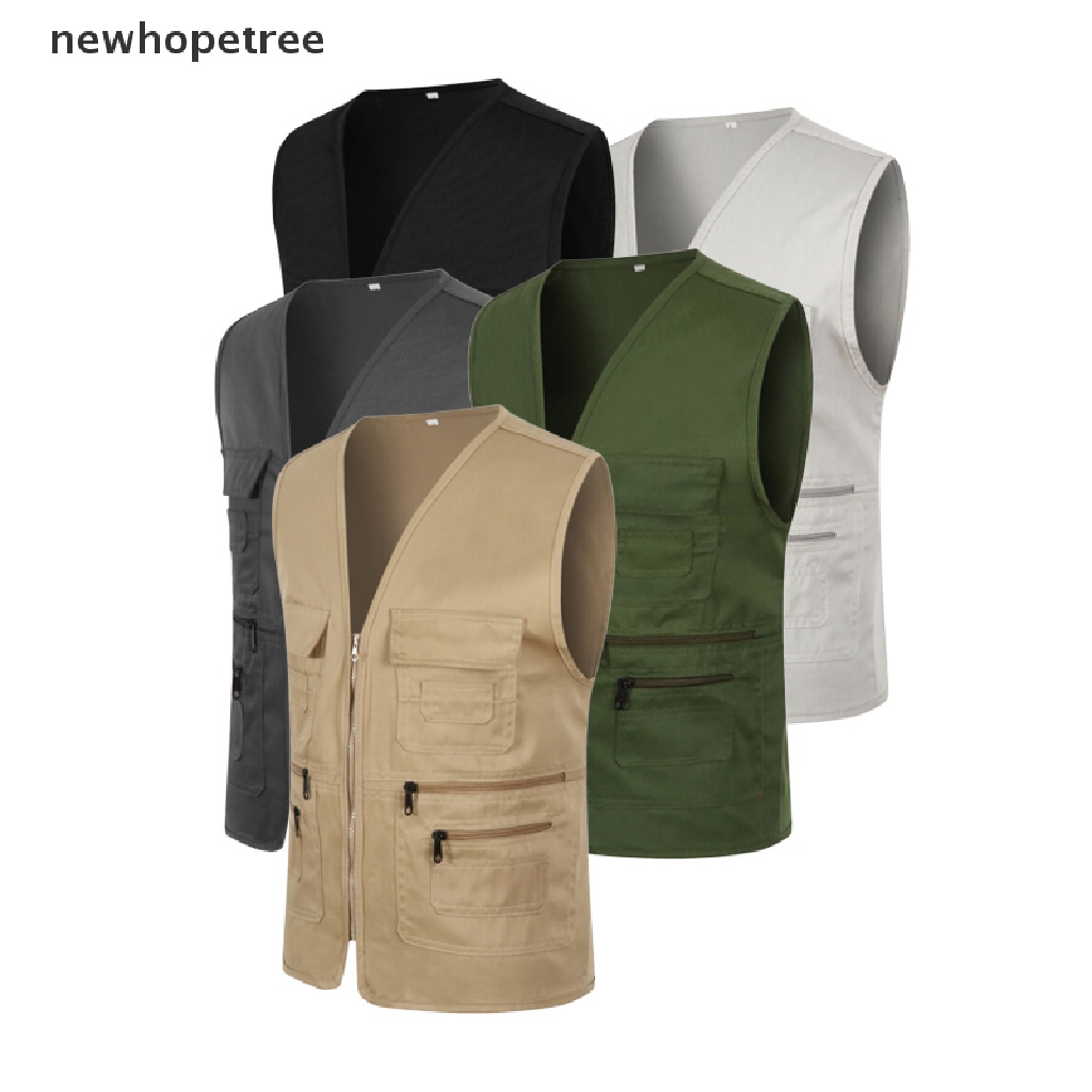 Áo Khoác Câu Cá / Leo Núi Nhiều Túi Thời Trang Cho Nam