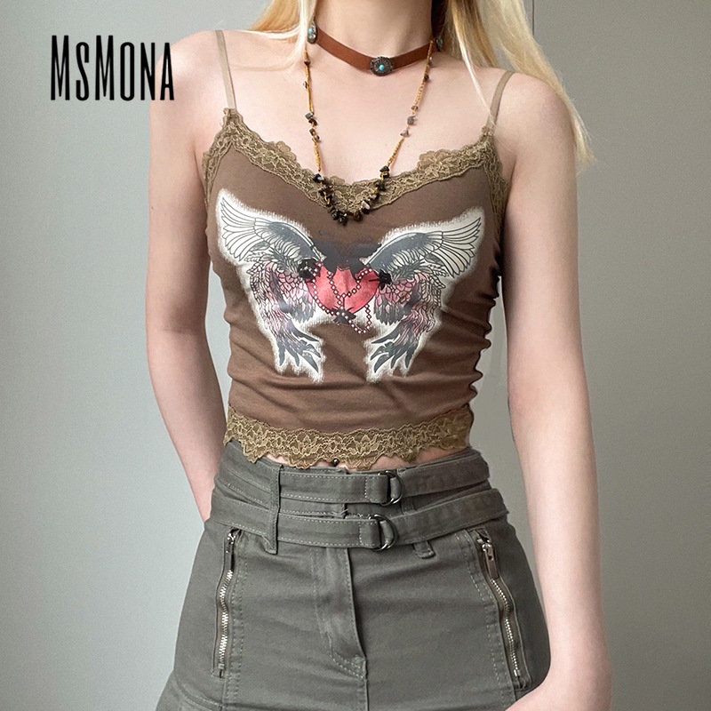 Áo Tank Top Sát Nách Cổ Chữ U Phối Màu Tương Phản Thời Trang 2023 Cho Nữ