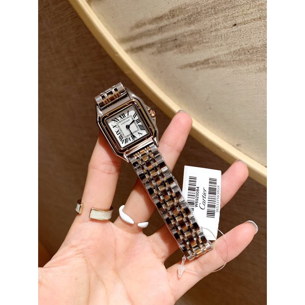 Đồng Hồ Đeo Tay Thời Trang Dây Thép 27mm Dành Cho Nữ