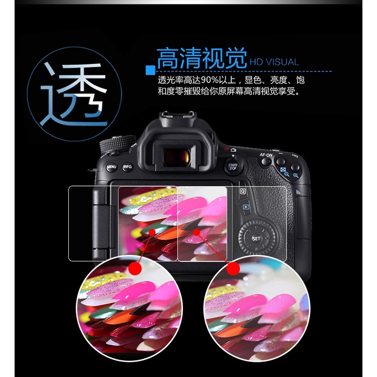 Kính Cường Lực Bảo Vệ Màn Hình lcd Cho ricoh gr iii sony zv-e1 zv1f zvm2 nex-3n rx100m6 / 7 a3000 nex c3 5c nex-5Zv1 / h400