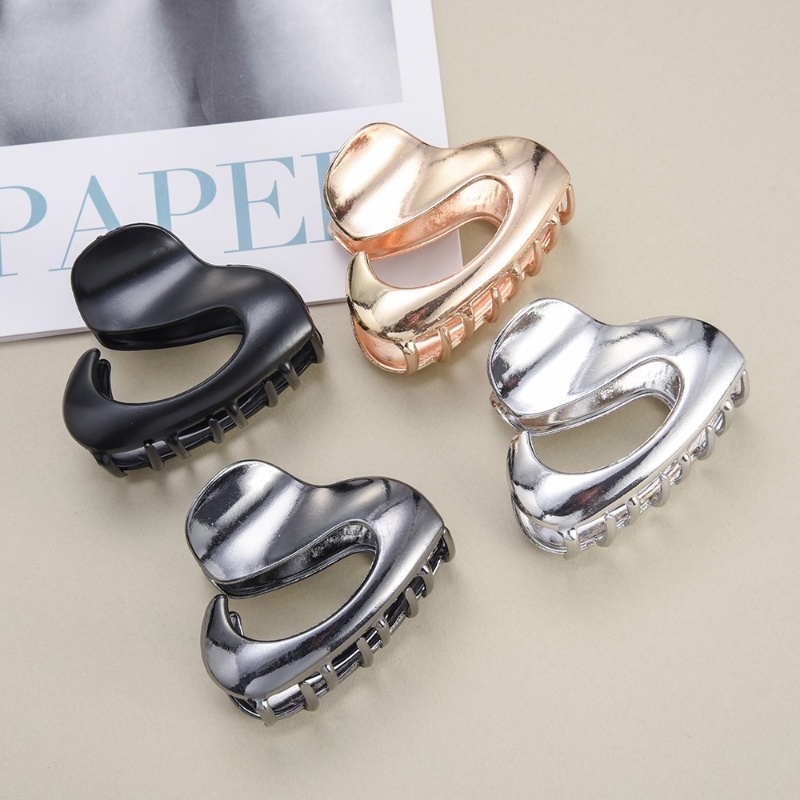 Kẹp Tóc Kim Loại Hình Cá Mập Thời Trang Hàn Quốc Cho Nữ