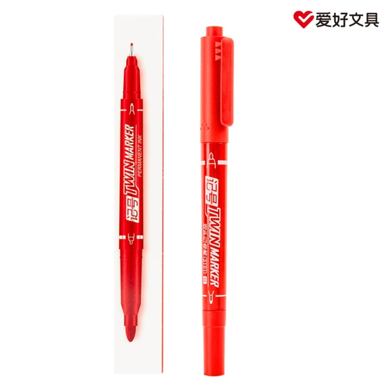 Bút Đánh Dấu Vĩnh Viễn Hai Đầu Nhọn Và Điểm Mịn Cho Ký Tên