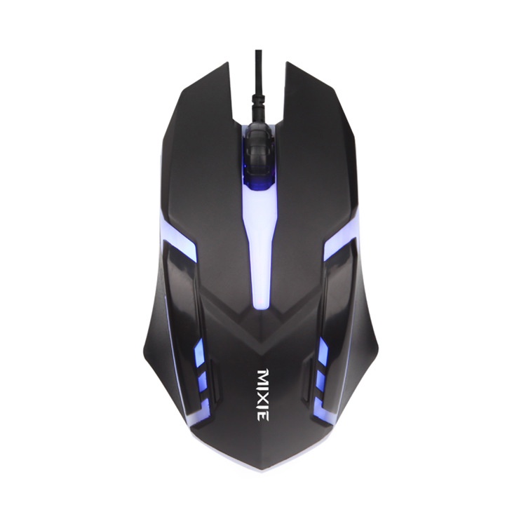 Chuột Phát Quang Có Dây USB MIXIE X3 Chuột Máy Tính Văn Phòng Tại Nhà Chuột Chơi Game