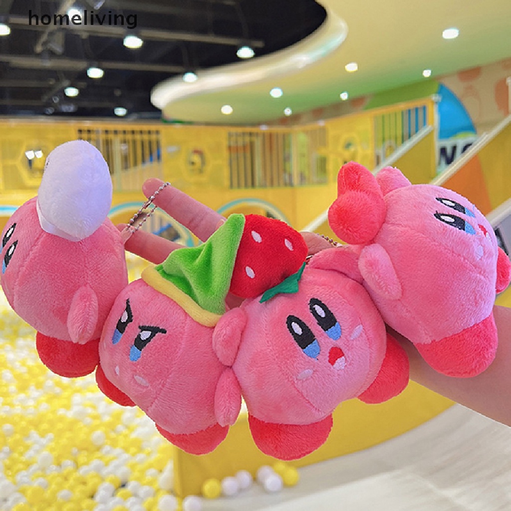 1 Móc Khóa Hình Búp Bê Kirbi Nhồi Bông Dễ Thương