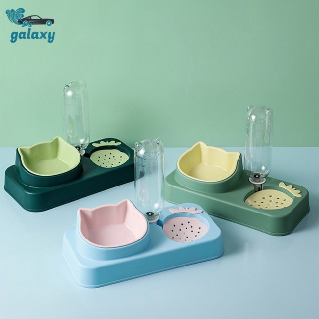 Galaxy Bát Đựng Thức Ăn 3 Trong 1 Chống Nghẹn Cho Thú Cưng