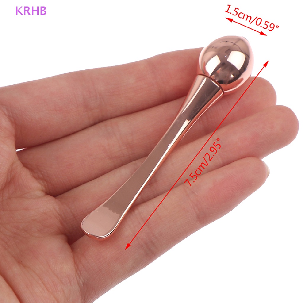 Muỗng Lăn Mát Xa Mắt Bằng Hợp Kim Nhôm KRHB Mới
