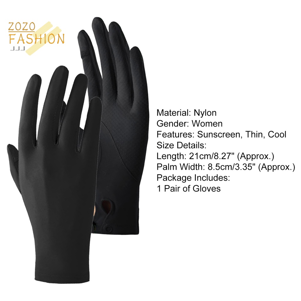 1 Đôi Găng Tay Lái Xe Bằng Silicone Chống Trượt Tiện Dụng