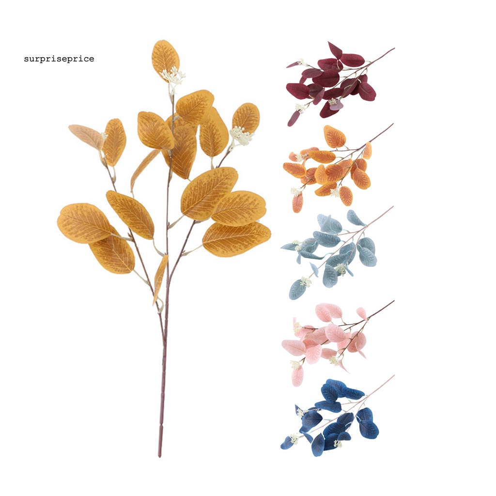 Cành Lá Bạch Đàn Giả Bằng Nhựa Dùng Trang Trí Phòng Ngủ / SPA