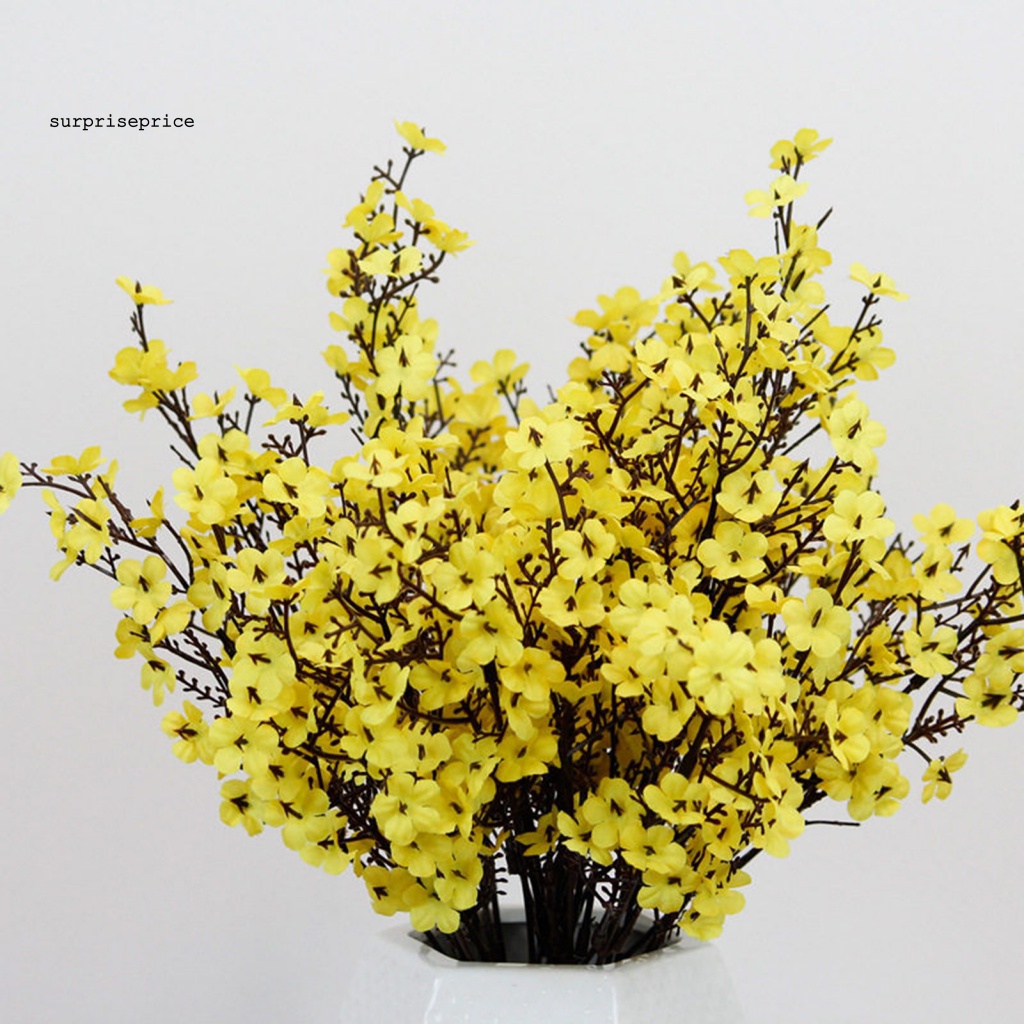 1 Bông Hoa Gypsophila Nhân Tạo Bằng Lụa Di Động Cho Trang Trí Tiệc Cưới
