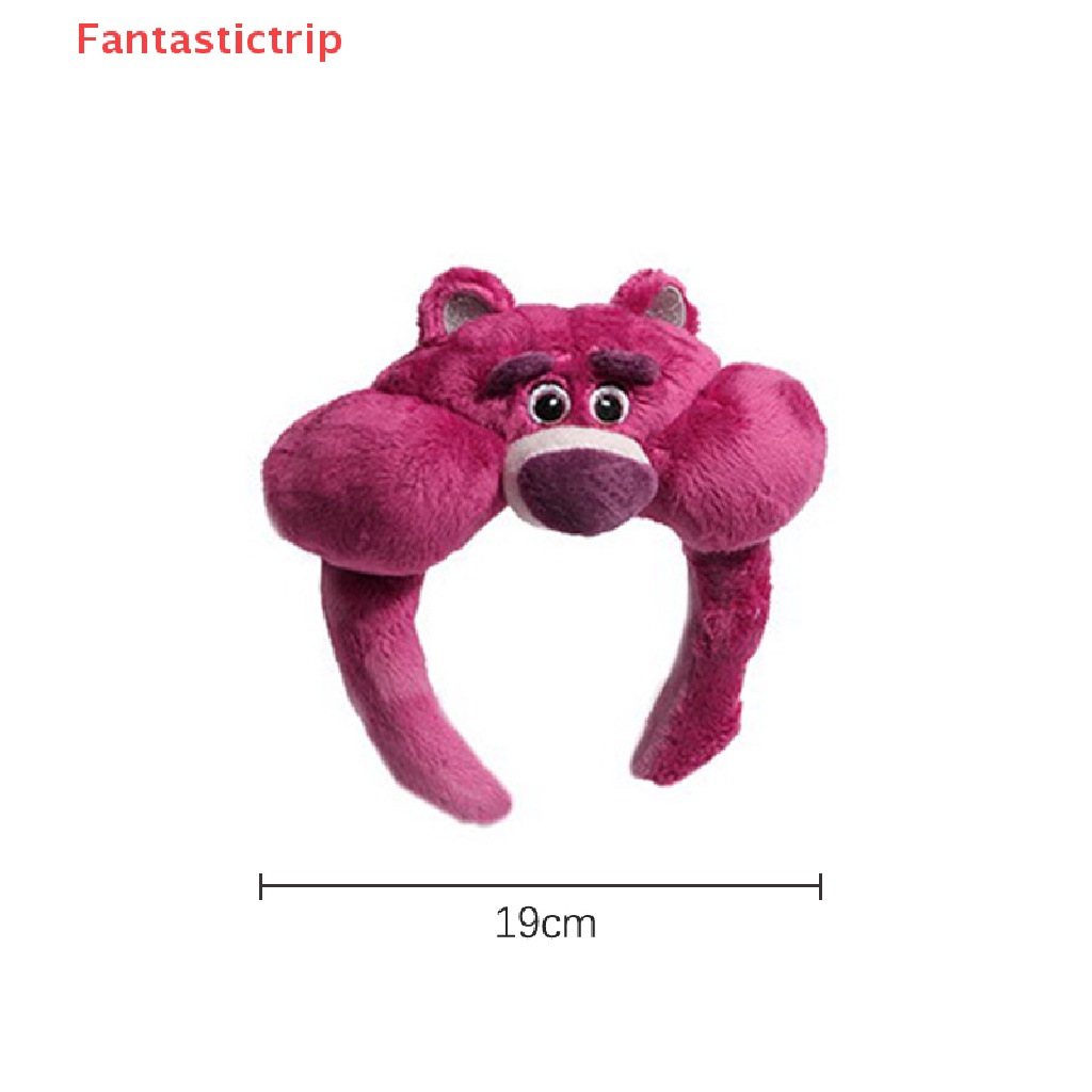 Băng Đô Cài Tóc Rửa Mặt / Trang Điểm Hình Gấu Bông Hoạt Hình Dễ Thương