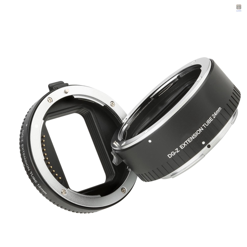 Ống Nối Dài Macro Tự Động 12mm 24mm Kèm Vòng Kim Loại Cho Máy Ảnh TTL