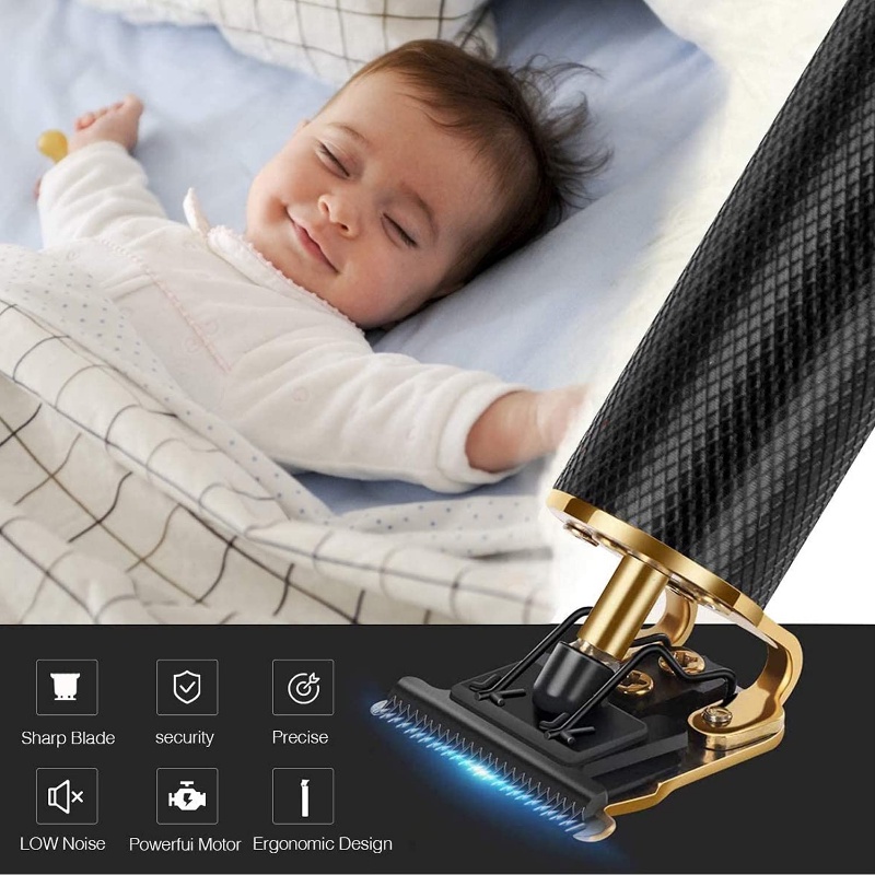 Bộ Máy Cạo Râu Không Dây Chuyên Nghiệp Cho Nam