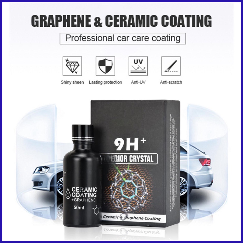 Bộ Dụng Cụ Phủ Gốm Nano 9H Graphene Chống Trầy Chống Tia UV Cho robpvn robpvn