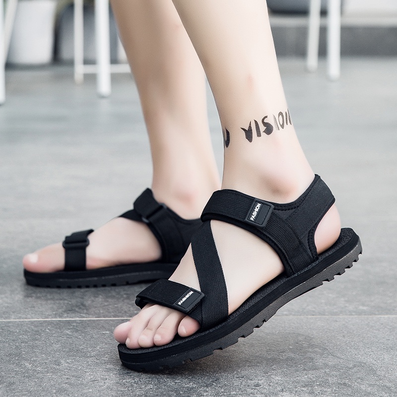 Giày Sandal Đế Dày Chống Trượt Không Thấm Nước Thời Trang Mùa Hè Cho Nam