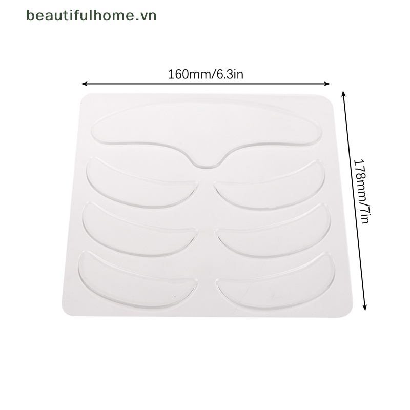 Bộ 7 Miếng Dán Chống Lão Hóa Chống Nếp Nhăn Cho Vùng Trán Có Thể Tái Sử Dụng