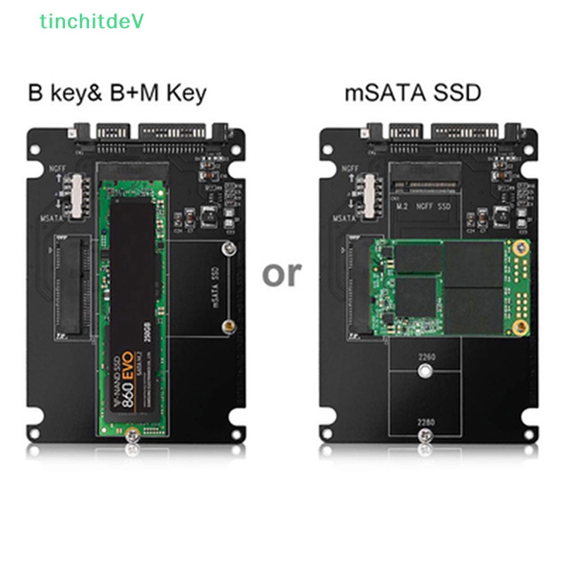 Bảng Mạch Chuyển Đổi m.2 NGFF Sang SATA mSATA Sang USB SATA 3.0 mSATA m.2 NGFF Sang SATA3 Chuyên Dụng