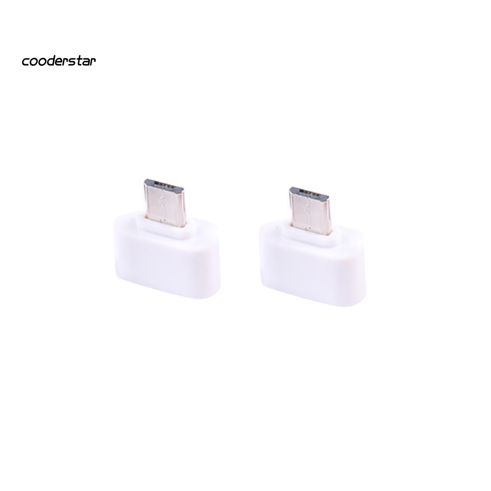 Set 2 Đầu Chuyển Đổi Micro USB Sang USB 2.0 OTG Cho Điện Thoại Android / Máy Tính Bảng