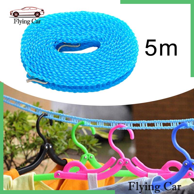 [Lzdjfmy2] Dây Phơi Quần Áo Co Giãn Di Động Cho Sân Vườn Cắm Trại RV