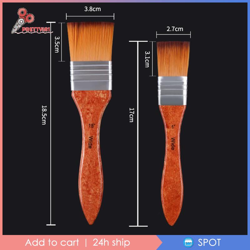 Set 1 / 24 Cọ Vẽ Màu Nước Cho Người Lớn Và Trẻ Em