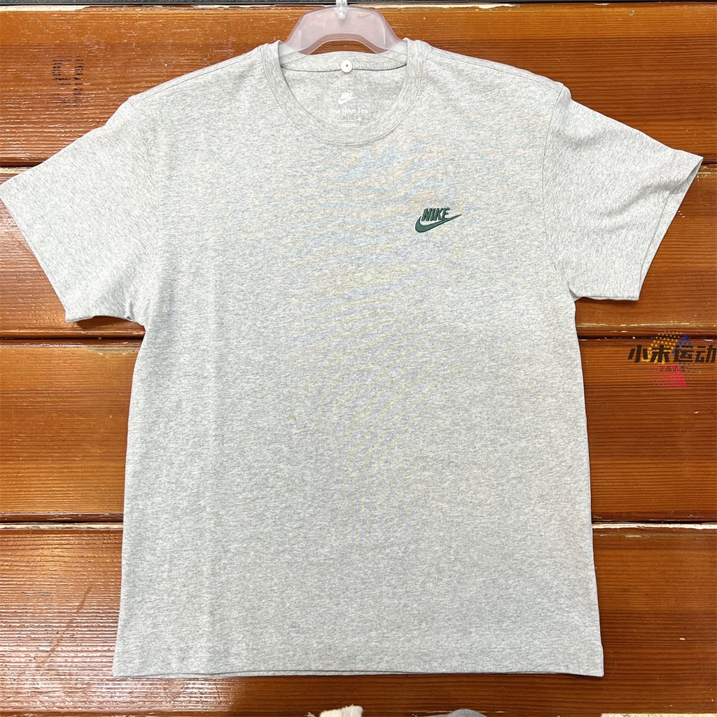 Air jordan 100% cotton in hình tròn cổ t-shirt thêu logo, tay ngắn có chữ ở mặt sau