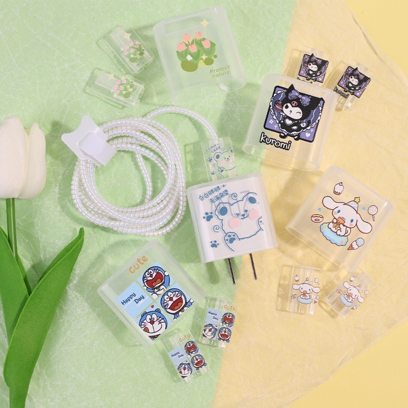 Ốp Điện Thoại In Hoạt Hình Chống Bụi / Trầy Xước Cho Apple 18 / 20W