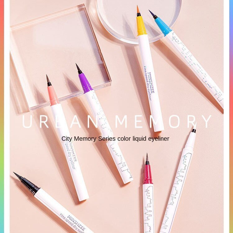 Kẻ Mắt MINSZEE Không Nở Rất ổn Không Thấm Nước Bền Vững Bút kẻ mắt lâu trôi không lem