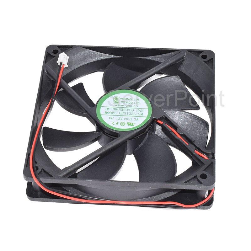 Giày Thể Thao Dfss Dfss Thiết Kế Mới Năng Động Thời Trang122512Quạt Làm Mát Hai Dây Yên Tĩnh M 12025 DC12V 0.3A