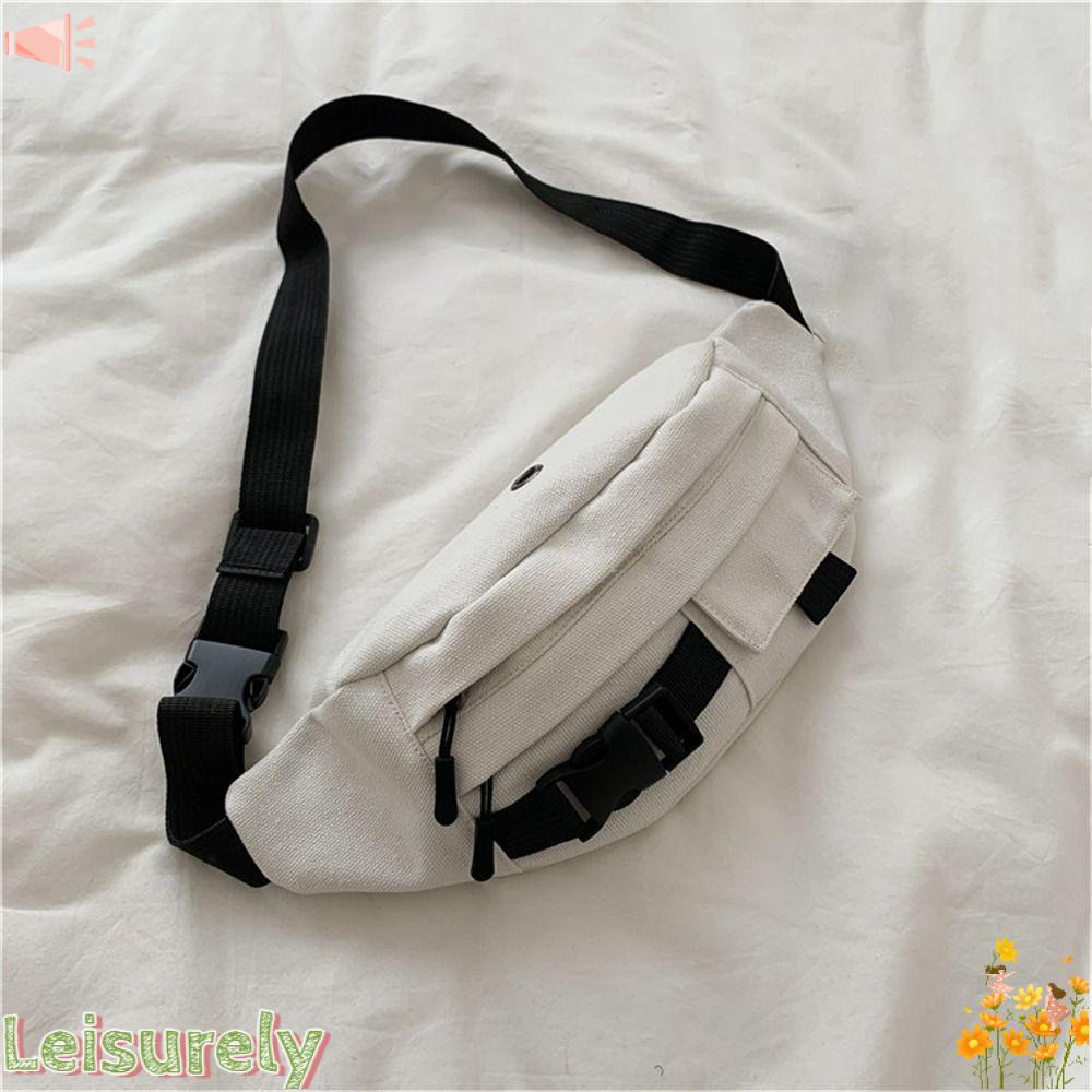 Túi Đeo Vai Vải Canvas Cỡ Nhỏ Thiết Kế Cá Tính Cho Nam