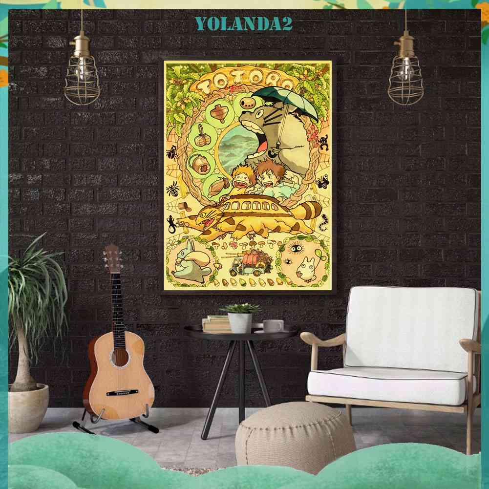 Bộ Tranh Đính Đá 5D Họa Tiết Hoạt Hình Độc Đáo DIY Dùng Trang Trí Nhà Cửa