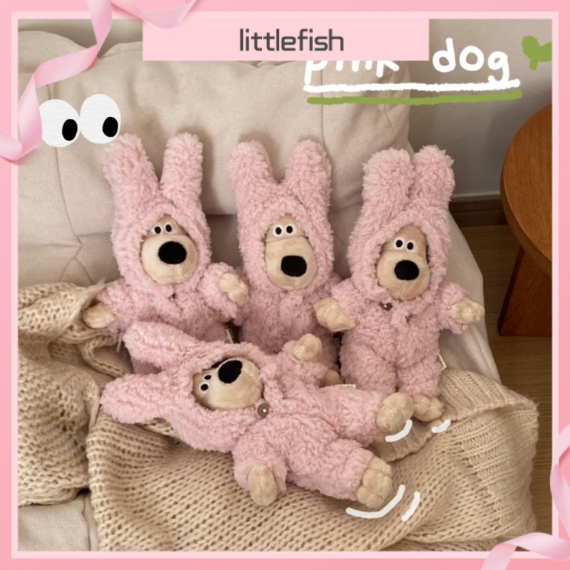 Jumpsuit Thỏ Hồng Siêu Dễ Thương Sáng Tạo Có Thể Sử Dụng Làm Quà Tặng Bạn Gái / Bạn Gái / Búp Bê