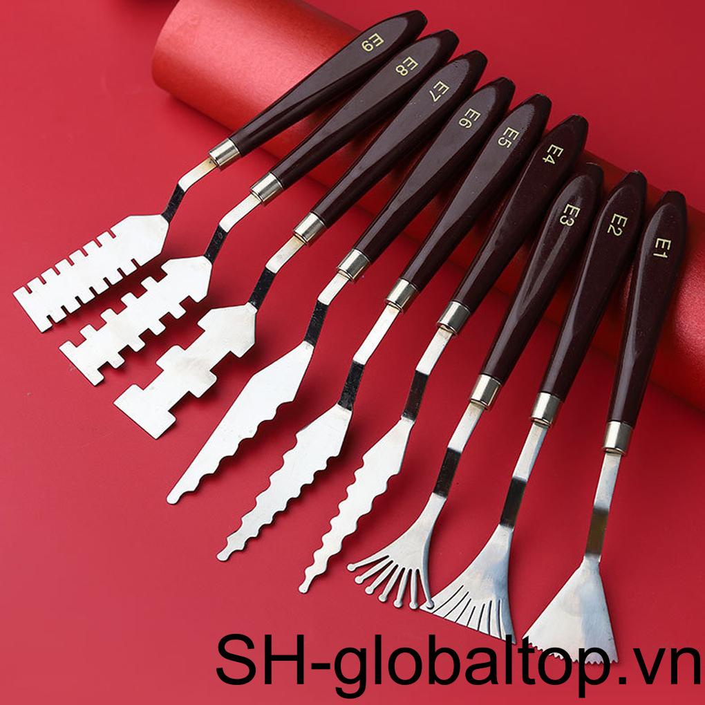 Bảng Pha Màu Vẽ Tranh Sơn Dầu Chống Trượt Chuyên Nghiệp Cho Người Mới Bắt Đầu