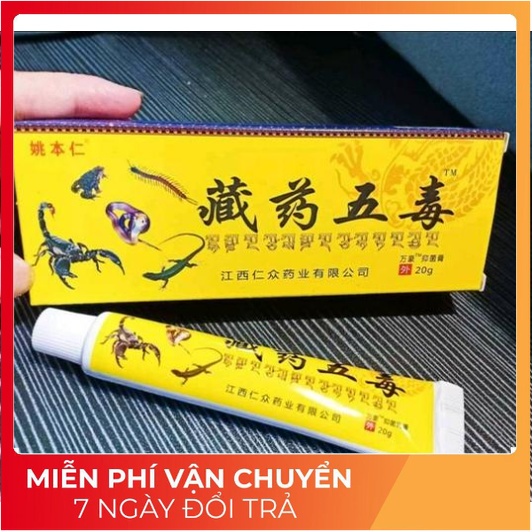 Kem xoa bóp Ngũ Độc Tây Tạng hỗ trợ giảm đau nhức xương khớp nội địa trung quốc -tranthuy àdsgdh