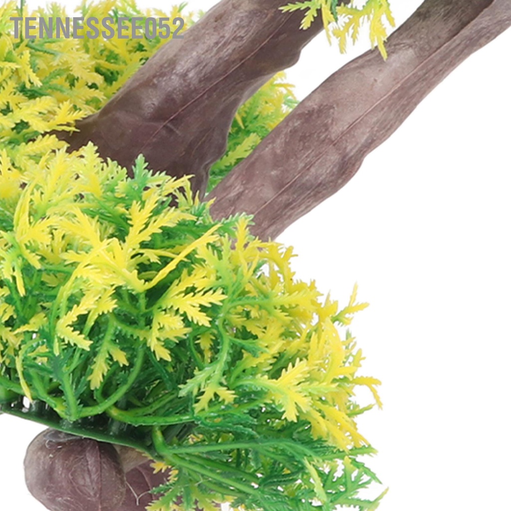 Tennessee052 Nhân Tạo Cá Cây Mềm An Toàn Chống Phai Màu Thủy Sinh Trang Trí Cho Phụ Kiện Bể