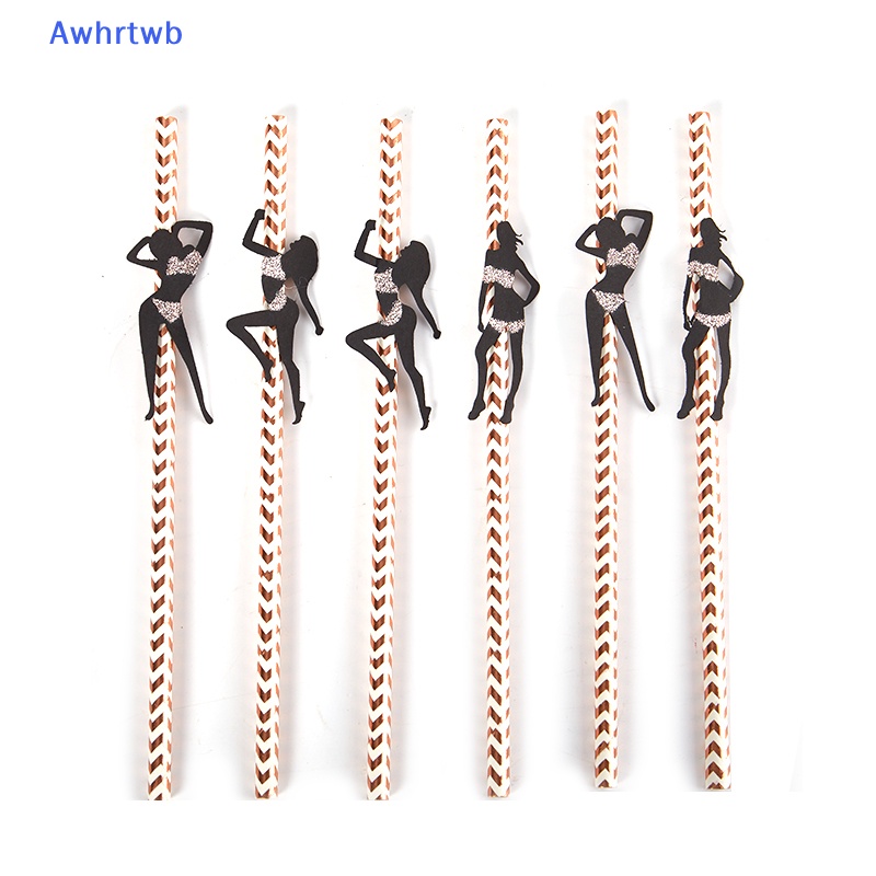 Set 6 Ống Hút Chuyên Dụng Cho Vũ Công Múa Bachelor Mới