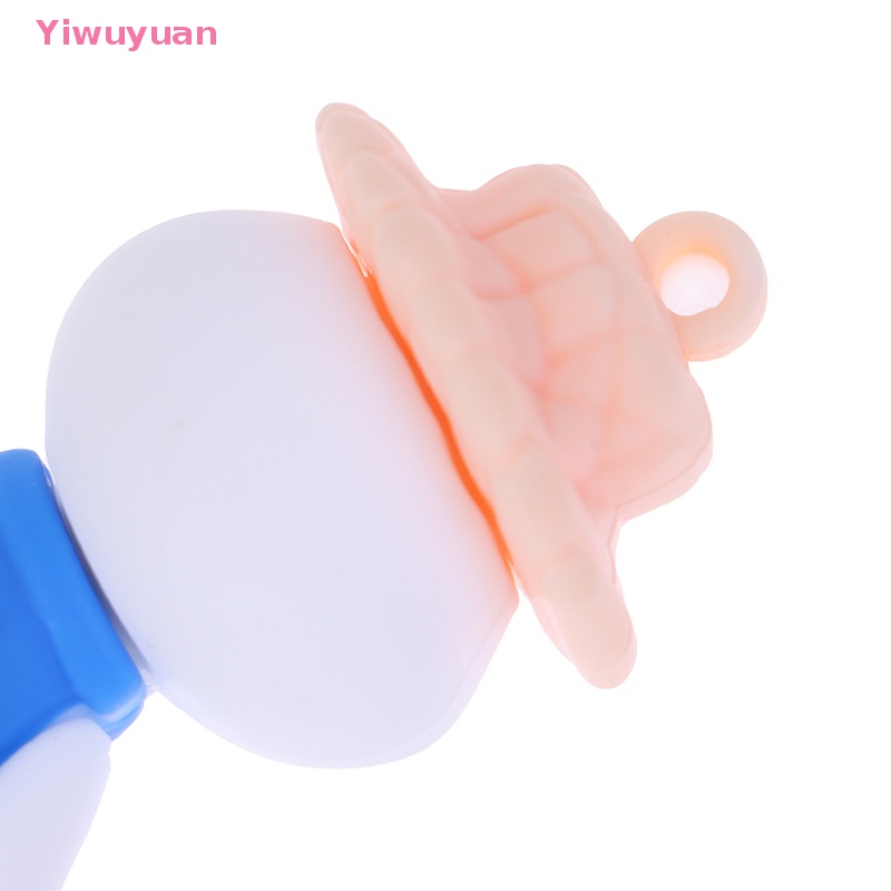 < Yiwuyuan > Móc Khóa Cặp Đôi Bằng Silicon Hình Vịt Ch Đáng Yêu Mới