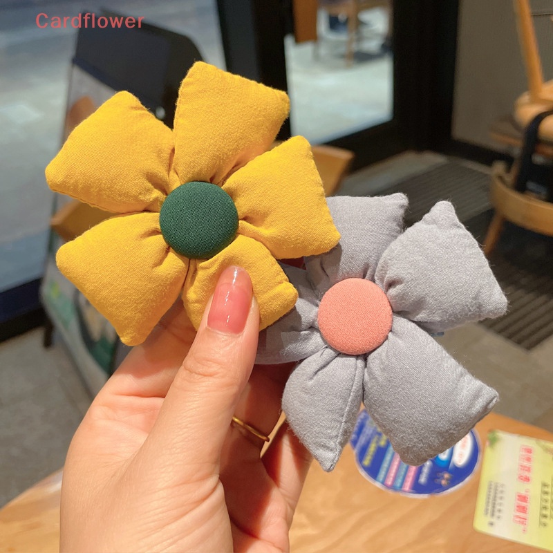 1 Kẹp Tóc Hình Hoa Hướng Dương / Cá Mập Thời Trang Mới