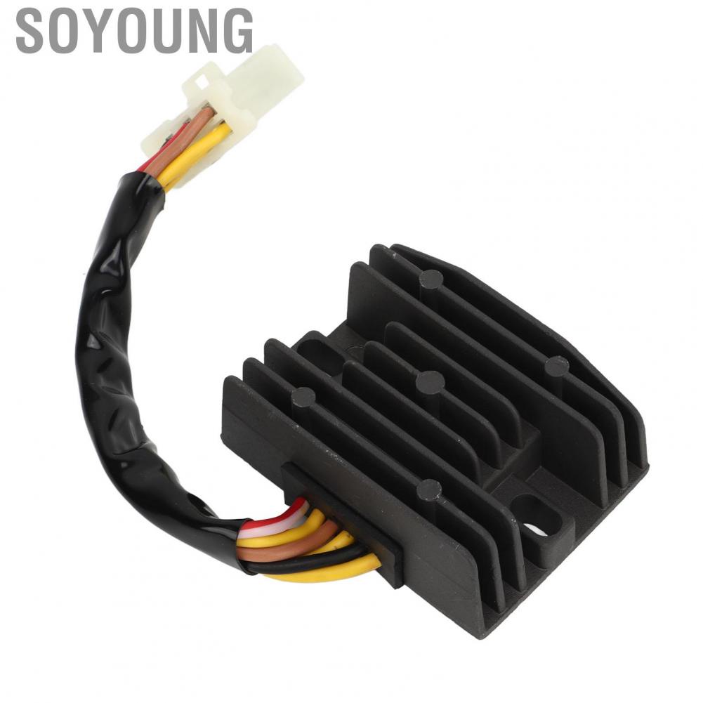 Soyoung Voltage   12V Easy To Install Overcharging Proof Voltage Rectifier Overtemperature Protection  for Motorbike