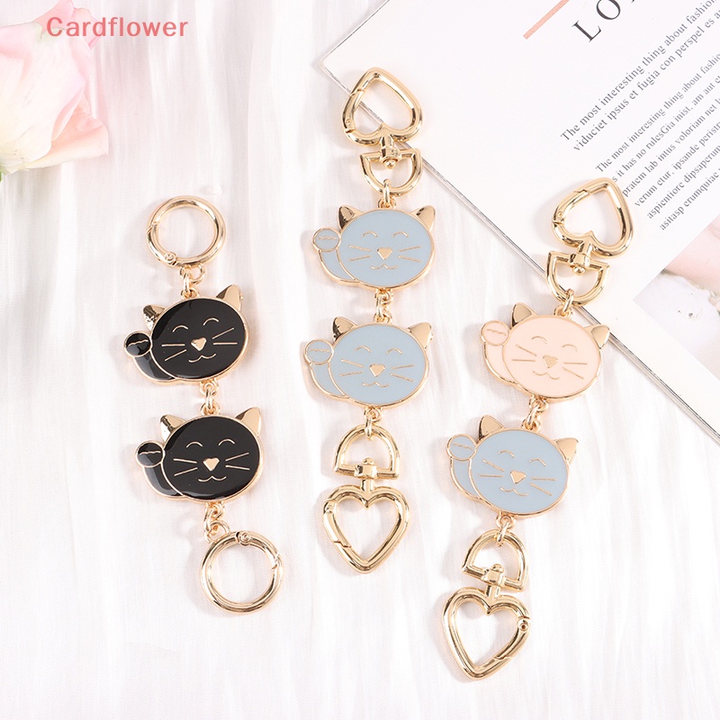 Dây Xích Nối Dài Túi Xách Tráng Men Hình Mèo Dễ Thương