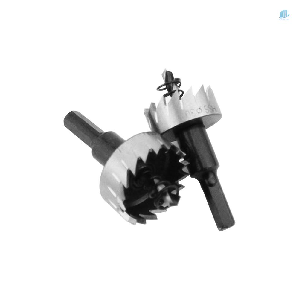 Set 6 Mũi Khoan Lỗ HSS 16 / 18.5 / 20 / 25 / 30 / 35mm Bằng Thép Không Gỉ Tiện Dụng