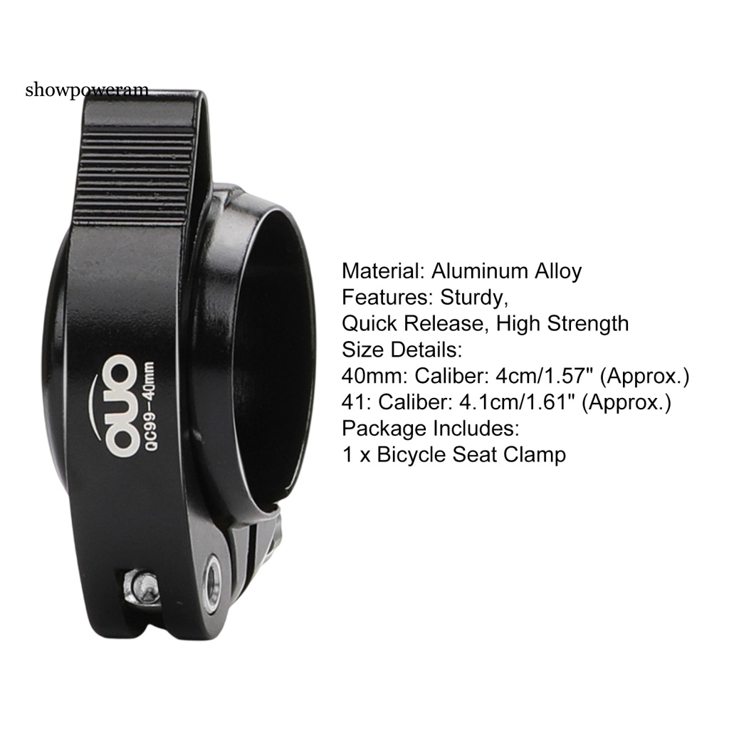 Kẹp Cố Định Yên Xe Đạp 40mm / 41mm Độ Bền Cao