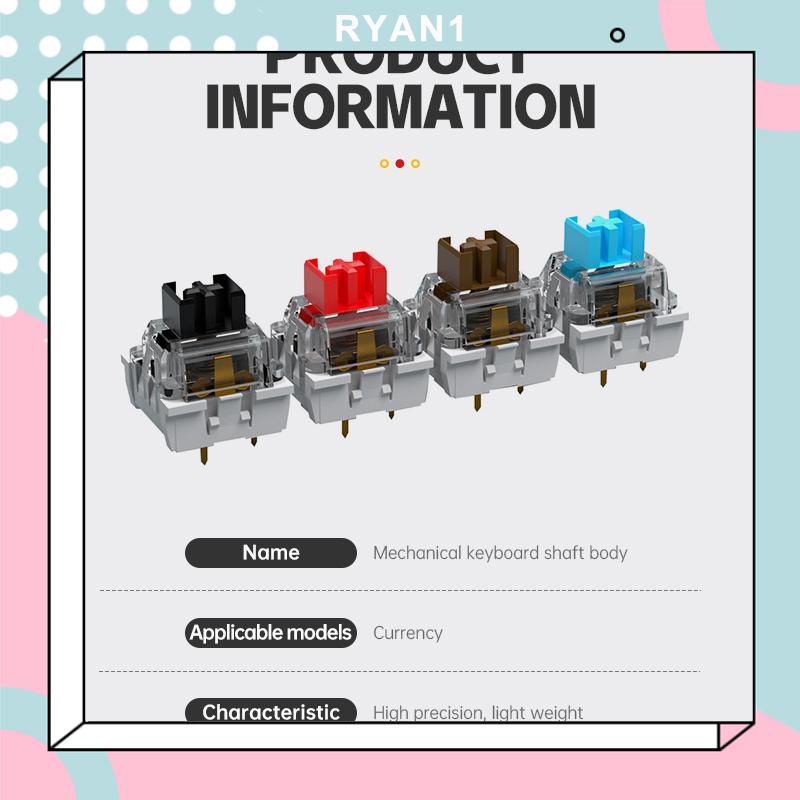 Switch/Cleam Yellow - RGB/Linear/Tactile/Giá Rẻ Hiệu Năng Cao Dùng Cho Bàn Phím-RN | BigBuy360 - bigbuy360.vn