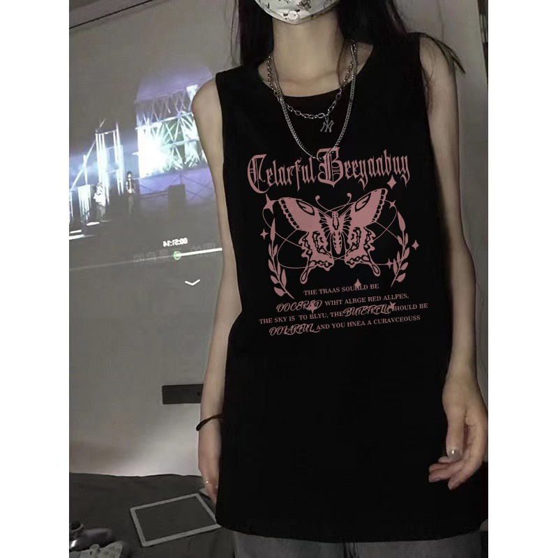 NRVP Áo Thun Cotton Ngắn Tay In Họa Tiết Thời Trang Hàn Quốc Mới 2023