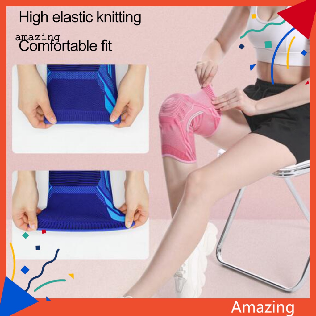 1 Băng Quấn Bảo Vệ Đầu Gối Chống Trượt Thoáng Khí Hỗ Trợ Chơi Thể Thao