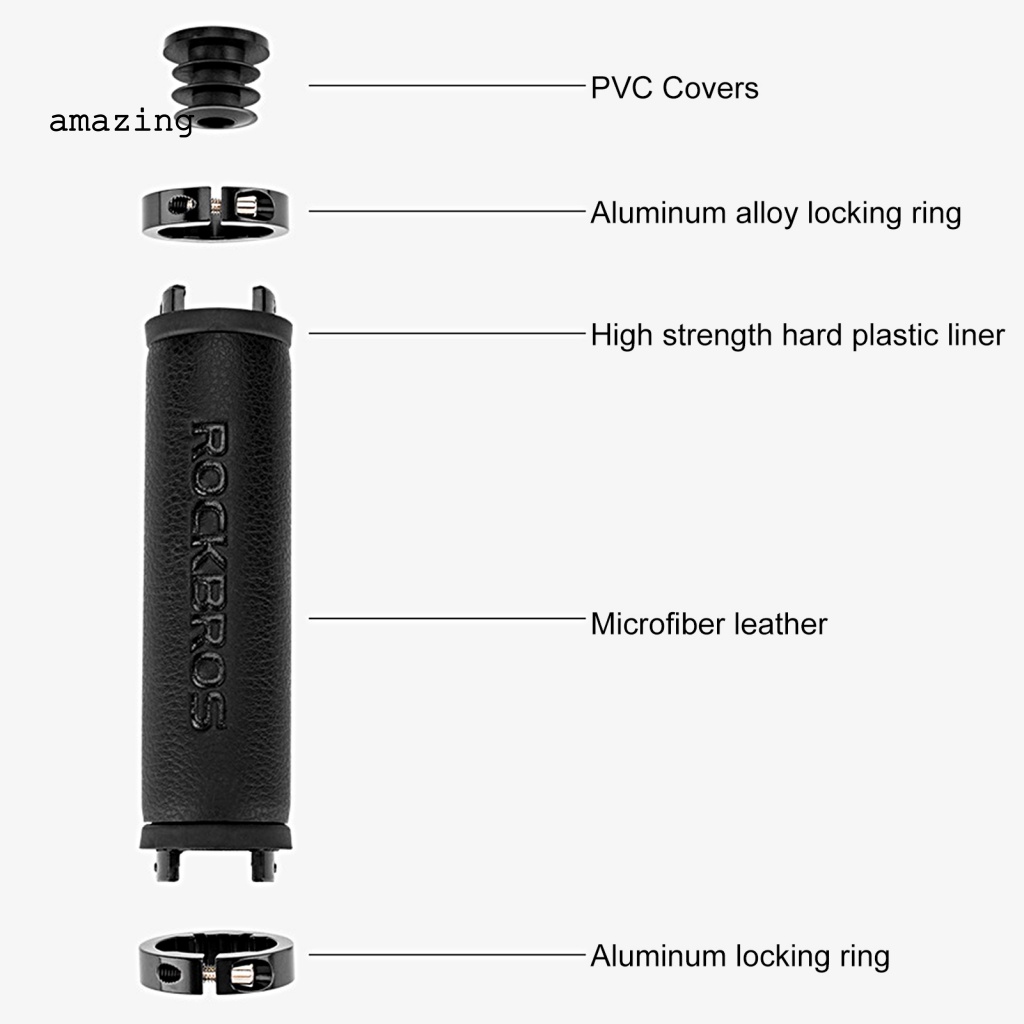 1 Cặp Vỏ Bọc Tay Lái Xe Đạp MTB Chống Mòn Chống Thấm Nước