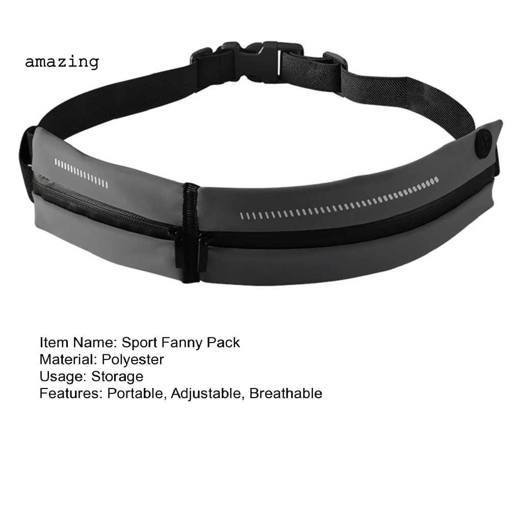 Túi Đôi Đeo Hông Màu Sắc Trơn Dùng Khi Tập Thể Thao / Yoga