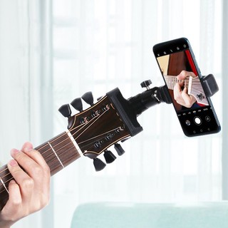 Kẹp điện thoại gắn đàn guitar quay video, Kẹp điện thoại live stream,