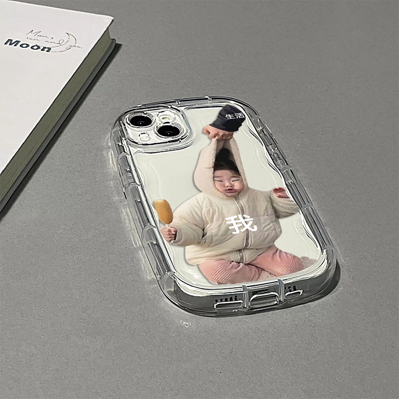 Ốp Điện Thoại Silicon TPU Mềm Trong Suốt Chống Sốc In Họa Tiết Dễ Thương Cho IPhone 13 11 14 12 Pro XS Max X XR 7 8 Plus