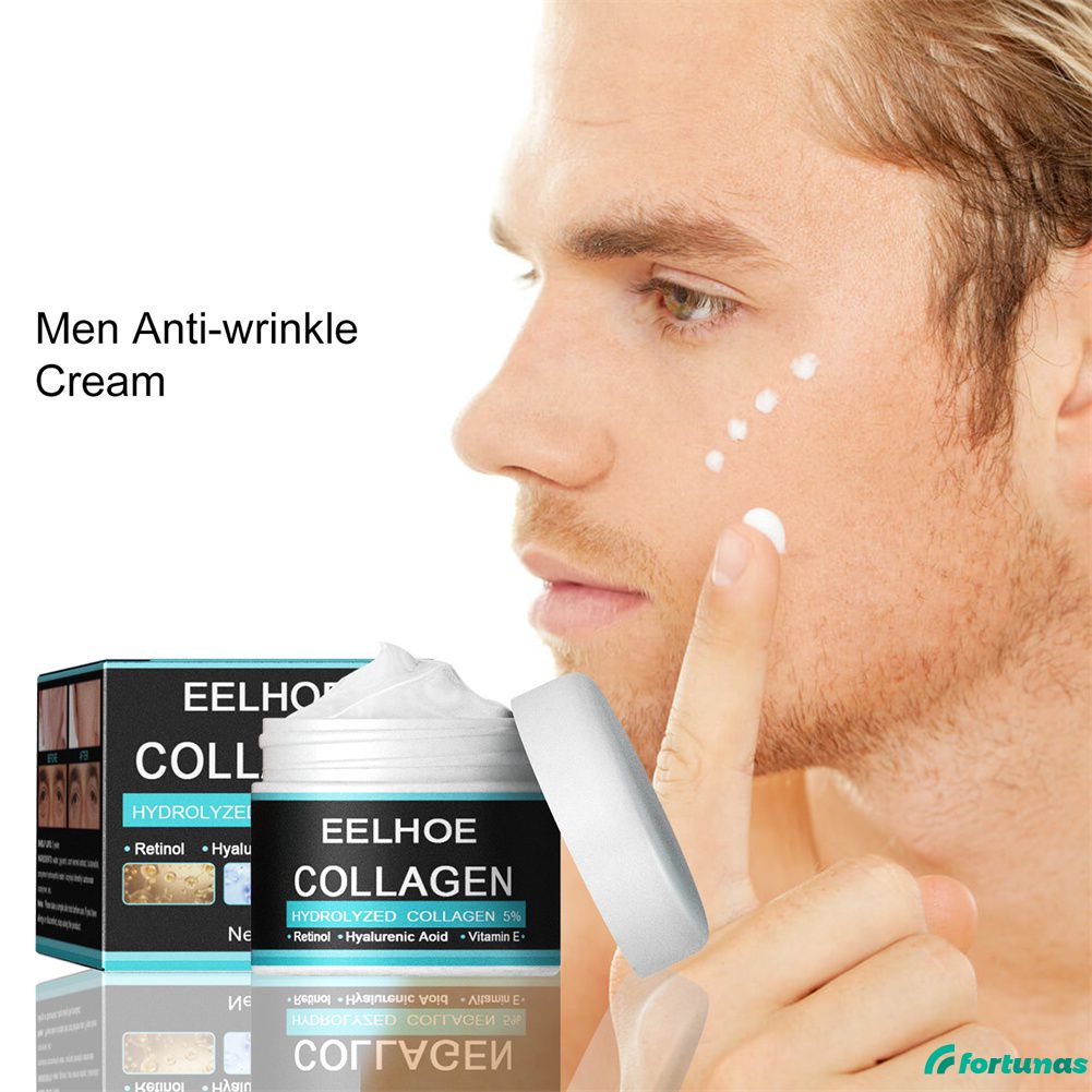 Kem dưỡng da mặt Julystar Eelhoe dưỡng ẩm làm trắng kiềm dầu collagen chống nhăn chống lão hóa cho nam 50G