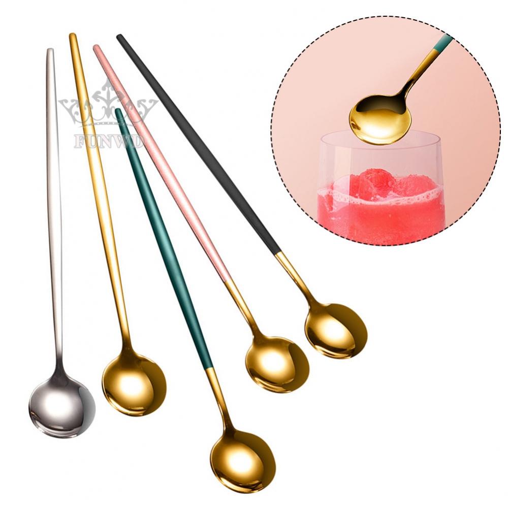 Muỗng Múc Đá Bằng Thép Không Gỉ 19 * 2.8cm