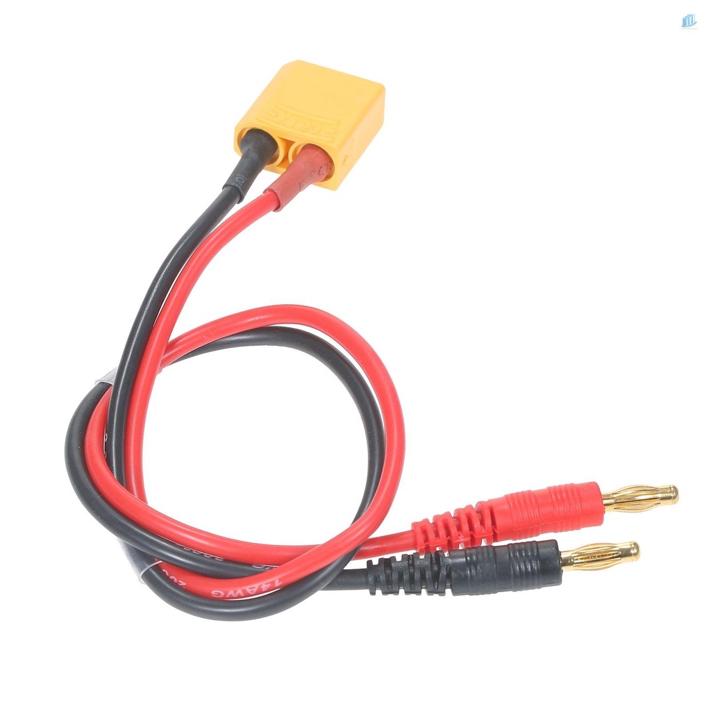 Cáp Sạc Chuyển Đổi QM159 XT90 Đầu Cắm Sang 4mm 14AWG 30cm Chuyên Dụng